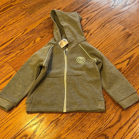 Jacadi Boy’s Grey Zip up Hoodie Size 4A